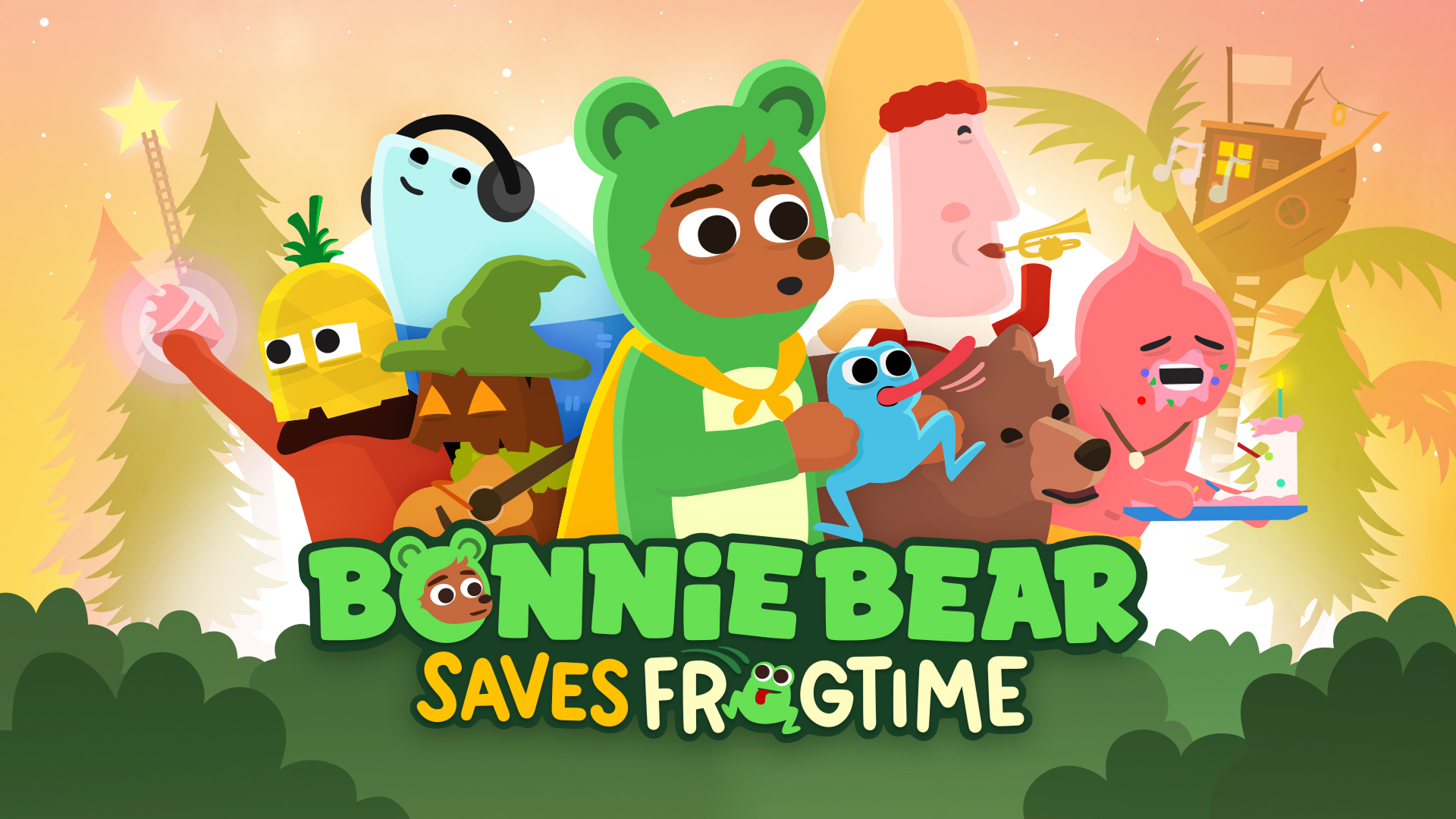 Bonnie Bear Saves Frogtime - Key Art